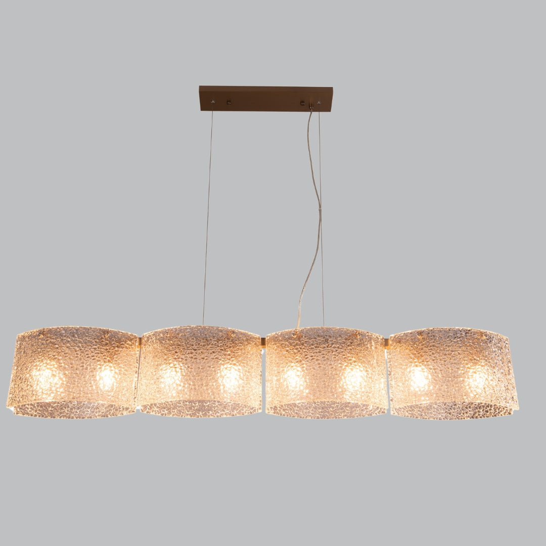 Lustre en verre Basil Long