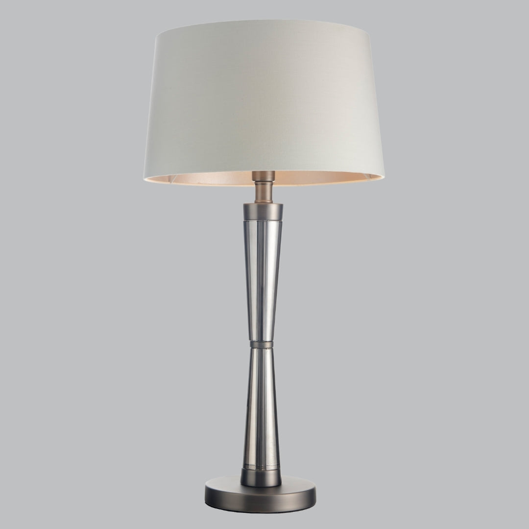 Lampe de table en cristal Hale