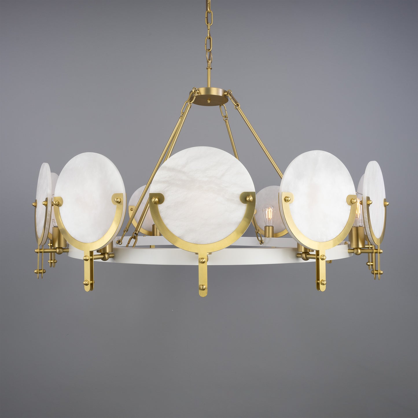 Lustre en albâtre d'Édimbourg