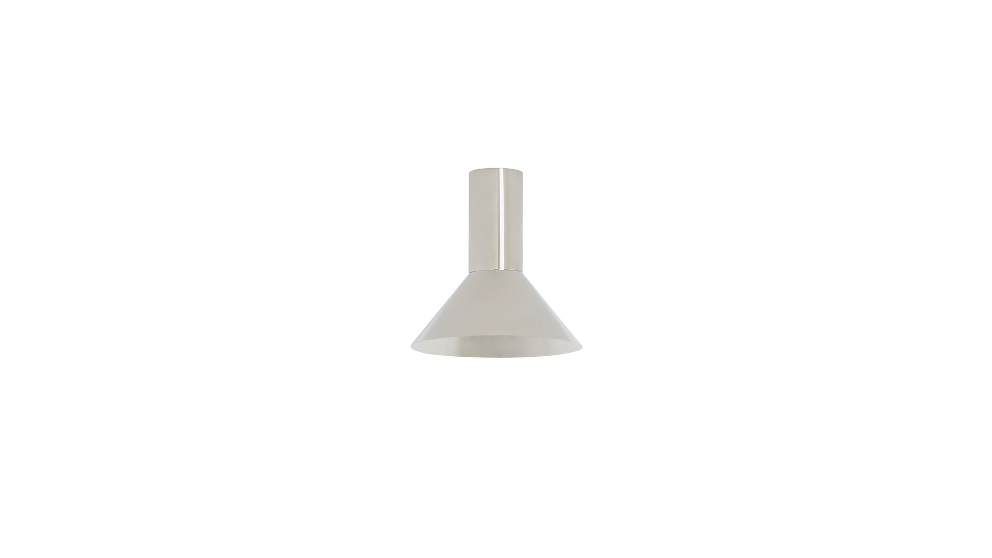 Torres flush ceiling light by CTO Lighting - Polished Nickel