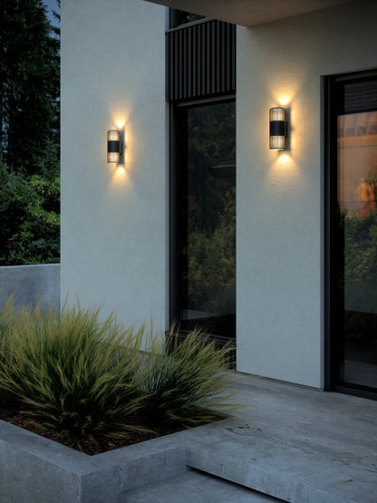 Aludra Outdoor Double Wall Light