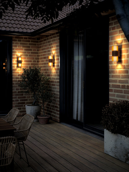 Aludra Outdoor Double Wall Light