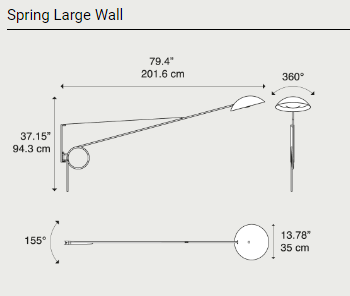 Spring Wall Light