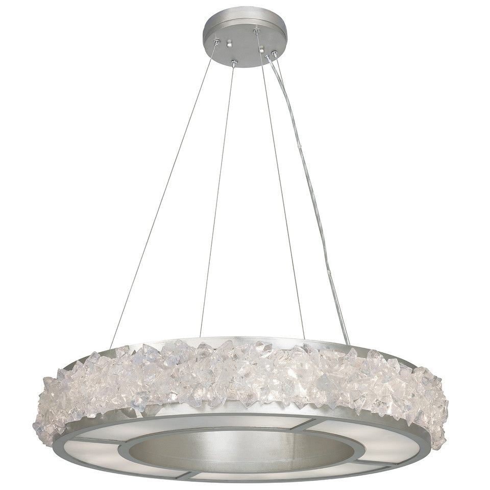 Pendentif rond petit format Arctic Halo