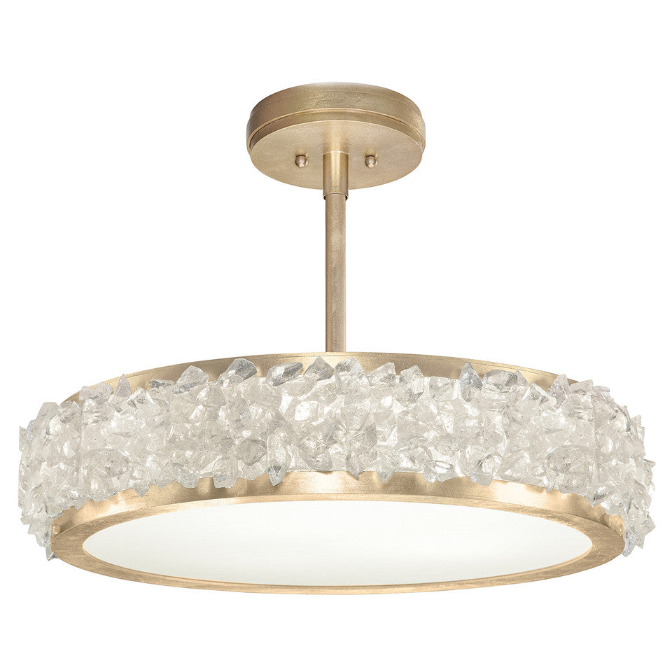 Plafonnier semi-encastré rond Arctic Halo