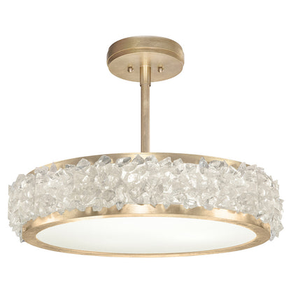 Plafonnier semi-encastré rond Arctic Halo