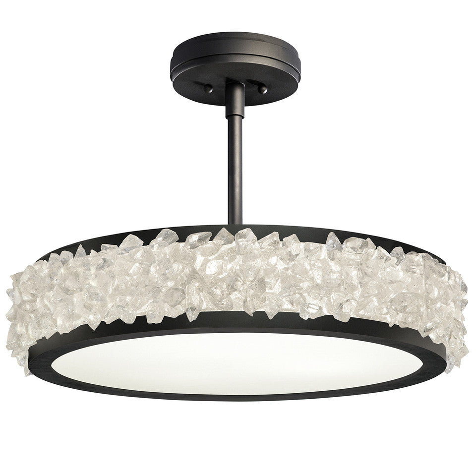 Plafonnier semi-encastré rond Arctic Halo