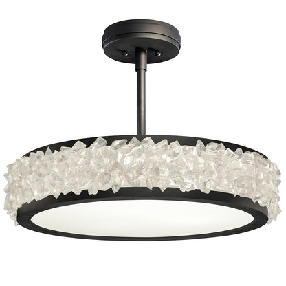 Plafonnier semi-encastré rond Arctic Halo