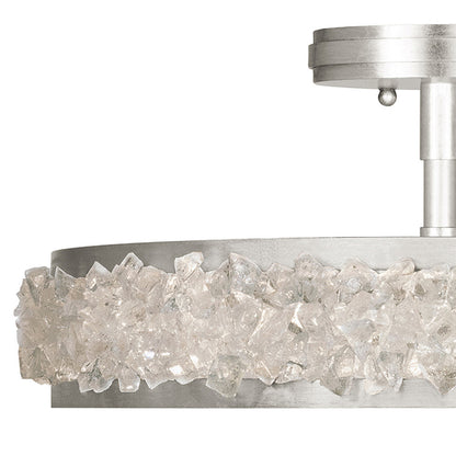 Plafonnier semi-encastré rond Arctic Halo