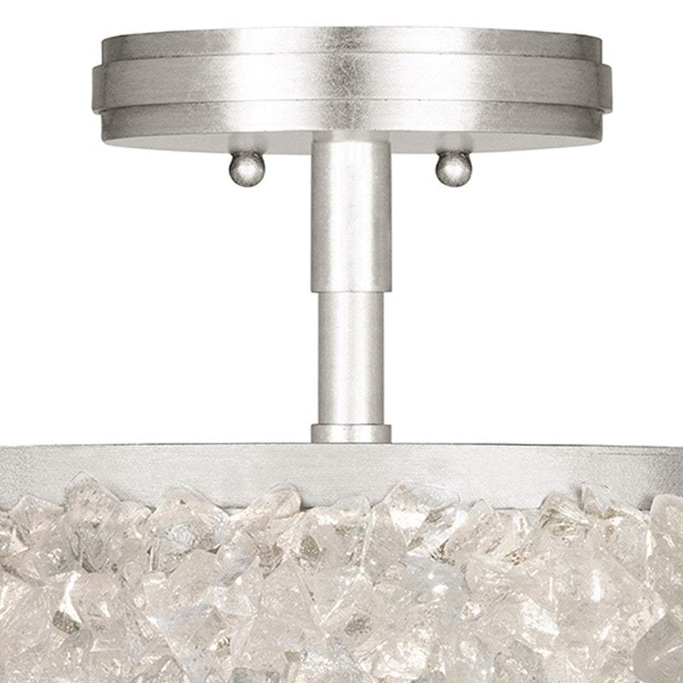 Plafonnier semi-encastré rond Arctic Halo