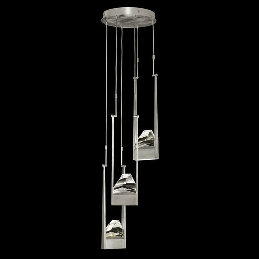Suspension Strata à 3 lumières rondes