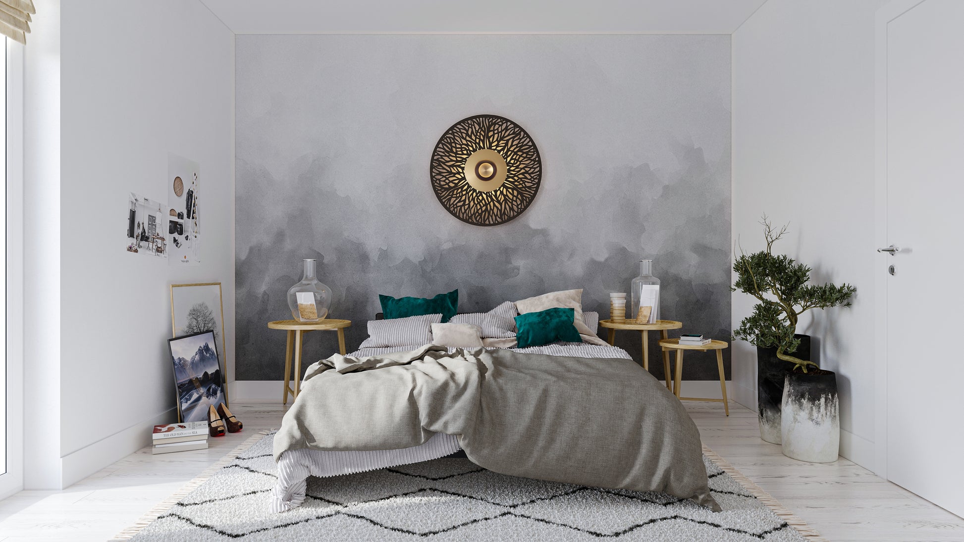 CVL Luminaires Eclat Atmos Wall Light in Situ