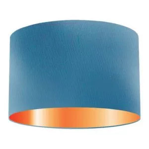 Abat-jour tambour en soie Aster