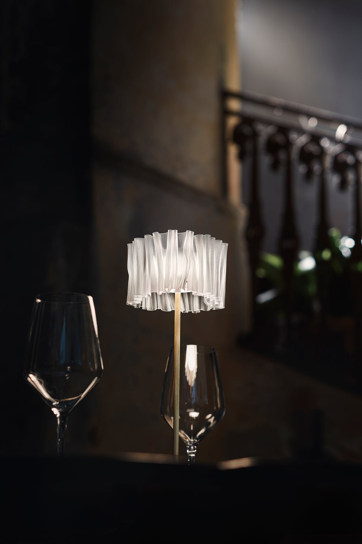 Accordéon Portable Table Lamp