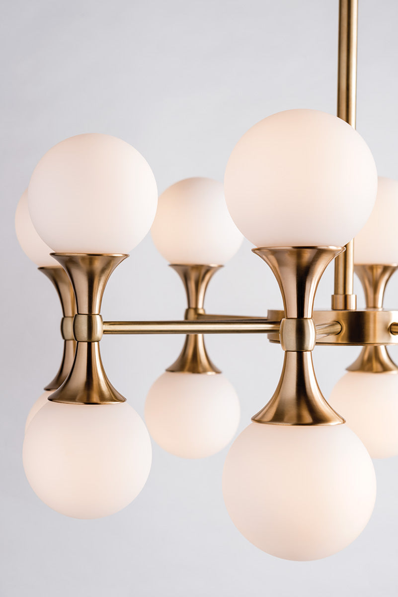 Hudson Valley Lighting Astoria 16 Light Pendant Close up
