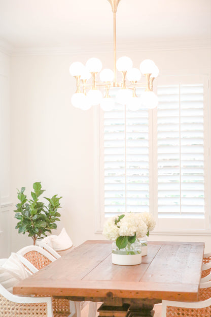 Hudson Valley Lighting Astoria 16 Light Pendant Over dining table