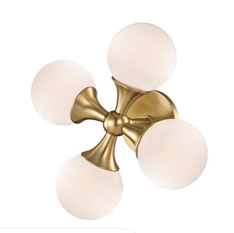 Hudson Valley Lighting Astoria 4 Light Wall Light