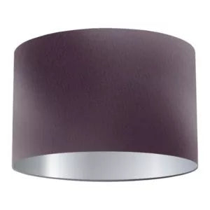 Abat-jour tambour en soie de baies