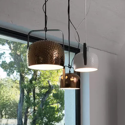 Lampe suspendue en forme de sac