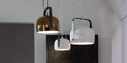 Lampe suspendue en forme de sac