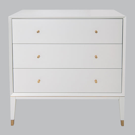 Commode Bex blanche - 3 tiroirs