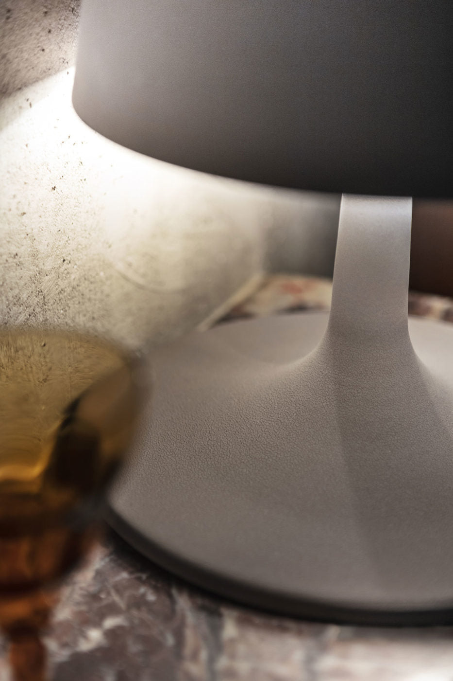Penta Light China Table Lamp Maron Glace Close up