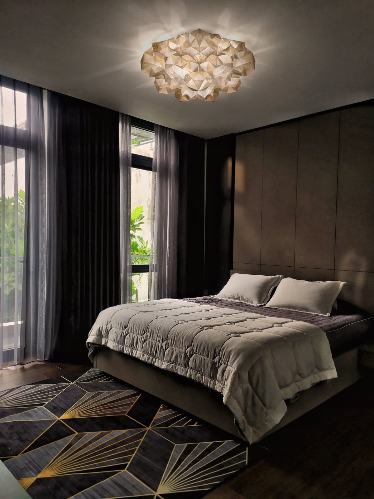 Drusa Ceiling and Wall Light