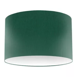 Abat-jour tambour en soie Evergreen