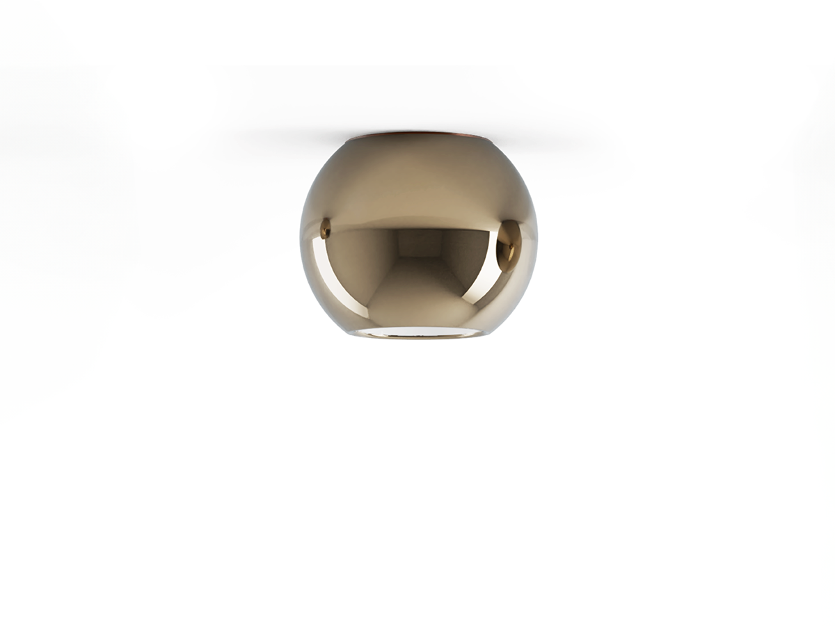 Penta Light Glo Ceiling Light Medium Gold