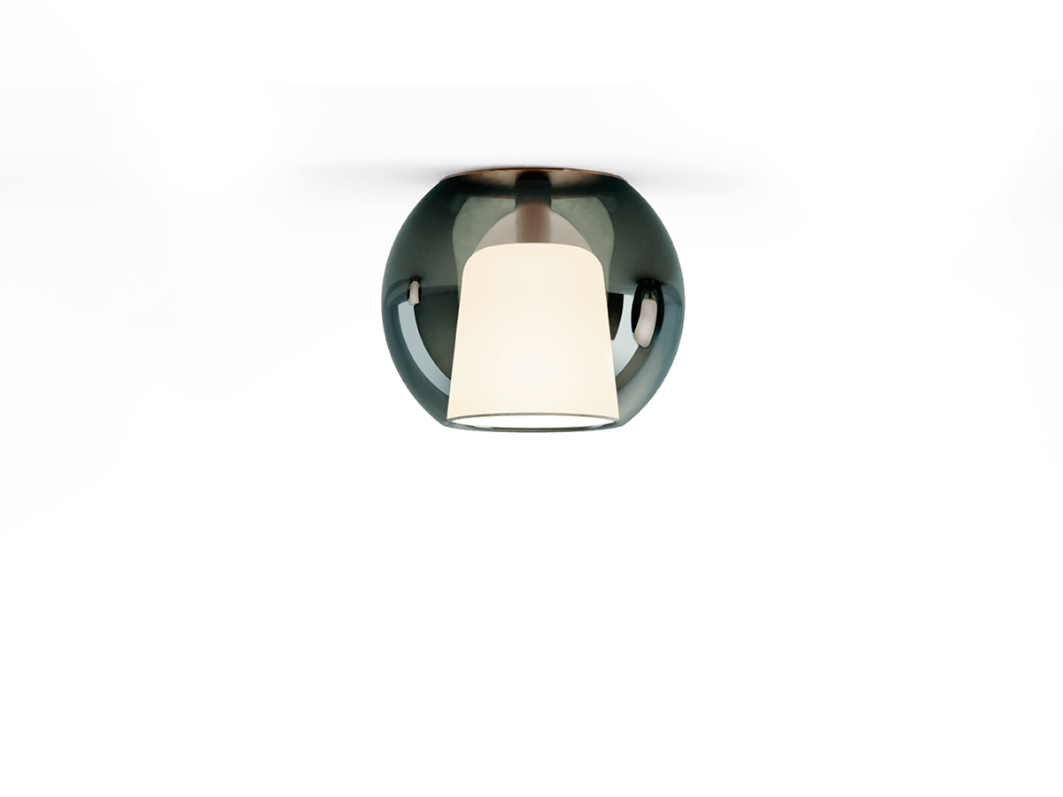 Penta Light Glo Ceiling Light Medium Green