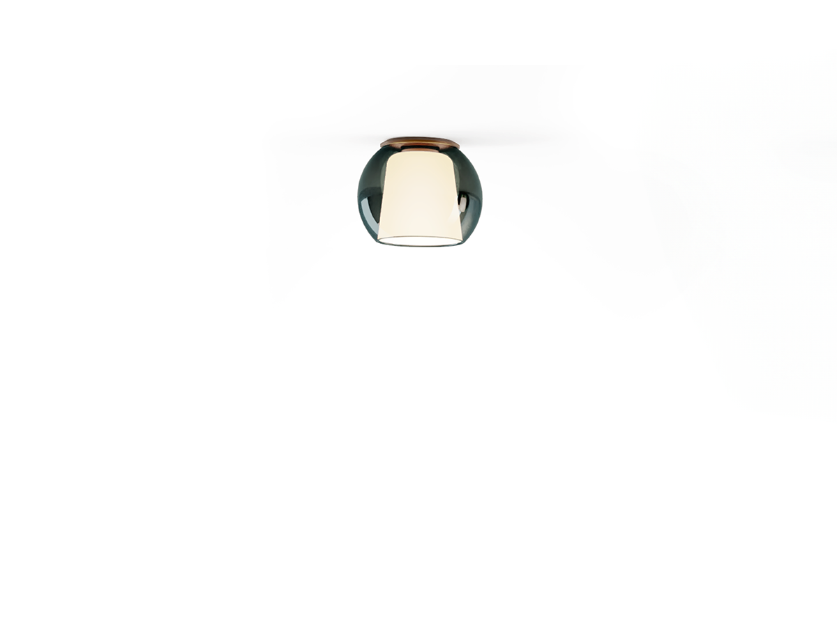 Penta Light Glo Ceiling Light Mini Green