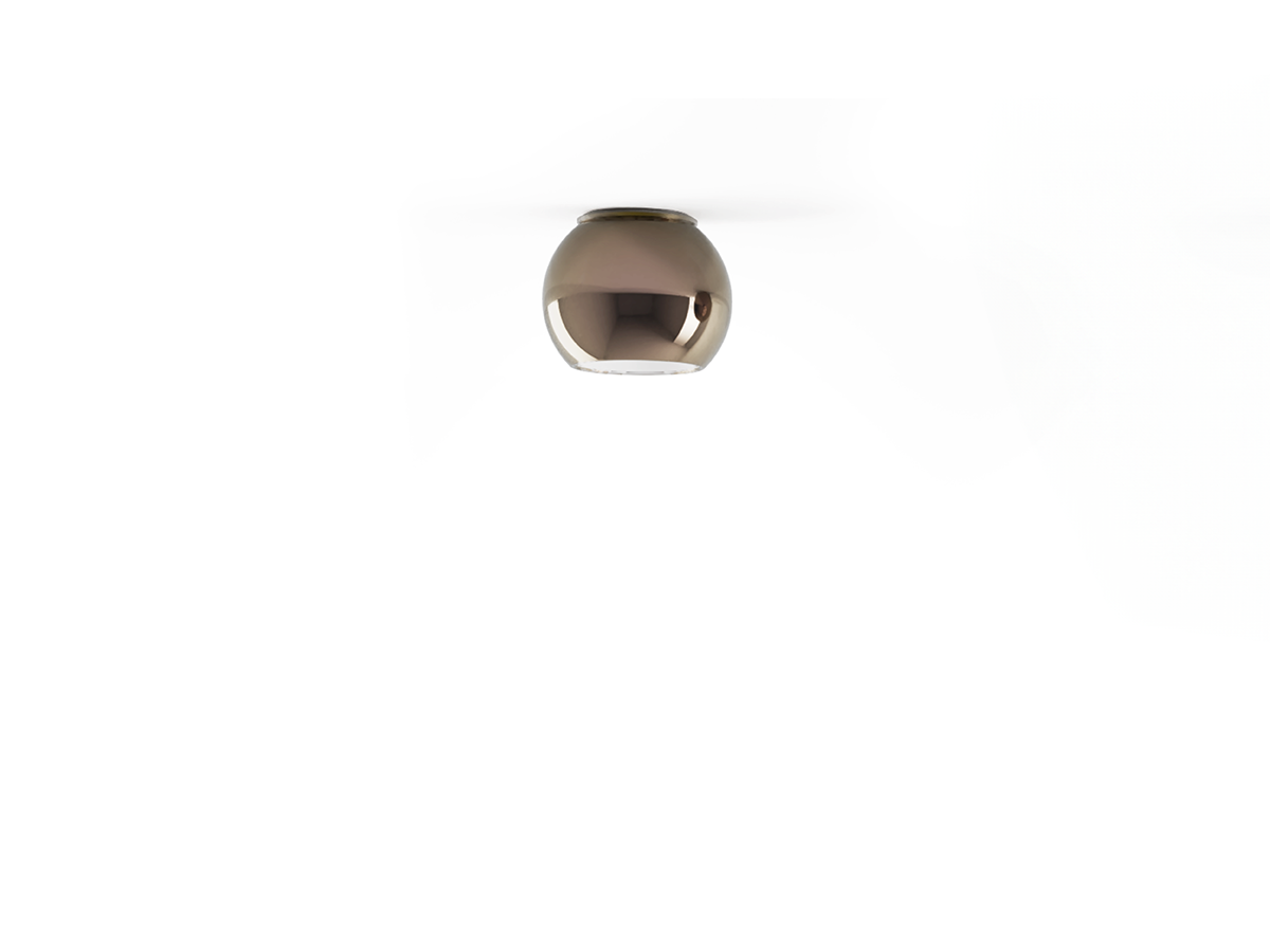 Penta Light Glo Ceiling Light Mini Rose Gold