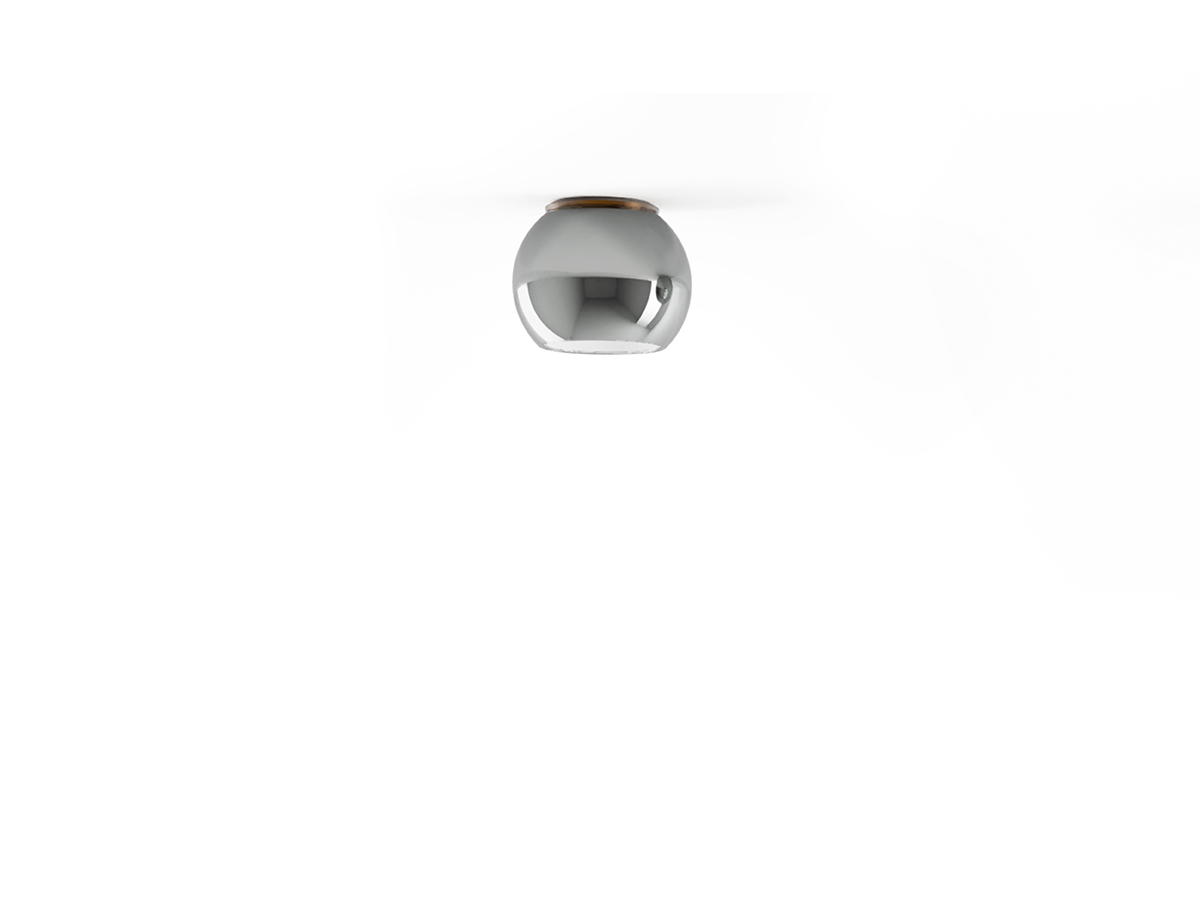 Penta Light Glo Ceiling Light Mini Silver