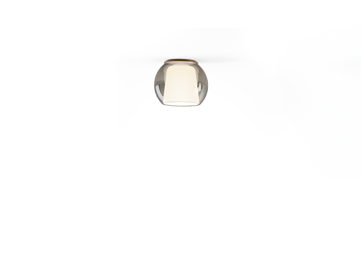 Penta Light Glo Ceiling Light Mini Silver