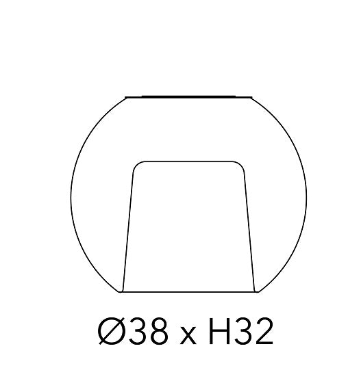 Penta Light Glo Ceiling Light Large Dimensions