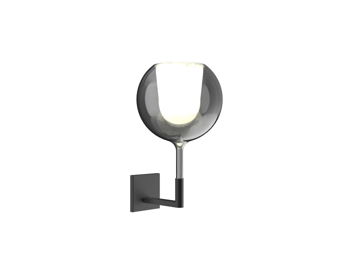 Penta Light Glo Medium Wall Light Black