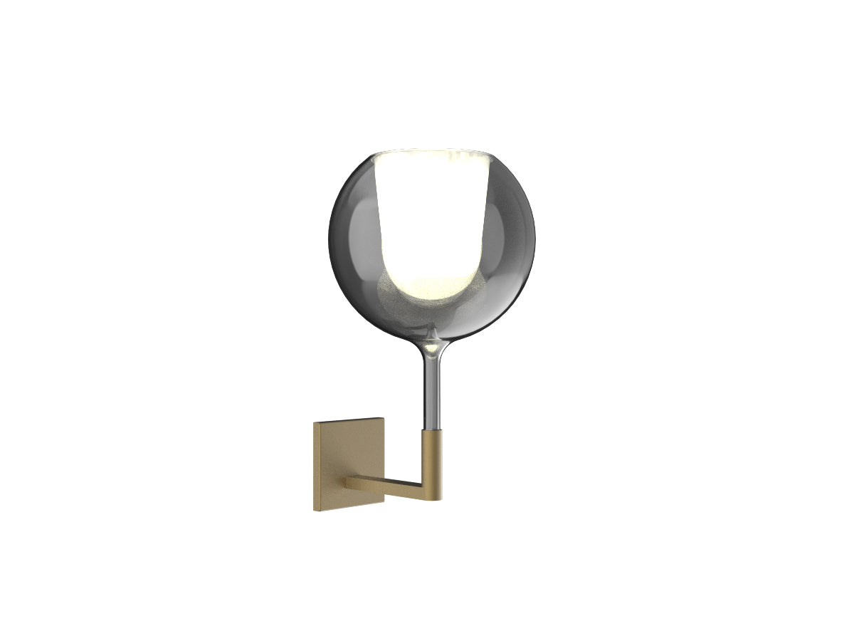 Penta Light Glo Medium Wall Light Black
