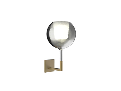 Penta Light Glo Medium Wall Light Silver