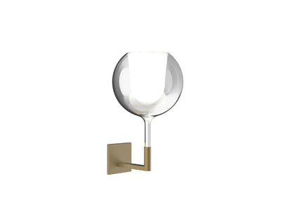 Penta Light Glo Medium Wall Light Transparent