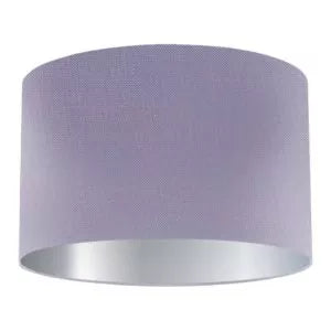 Abat-jour tambour en soie Iris