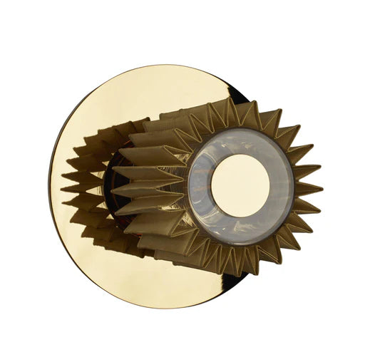 DCW Editions In The Sun Wall Light 190 Gold Base Gold Shade