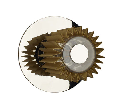 DCW Editions In The Sun Wall Light 190 Silver Base and Gold Shade
