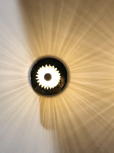 DCW Editions In The Sun Wall Light 190 On wall switched on