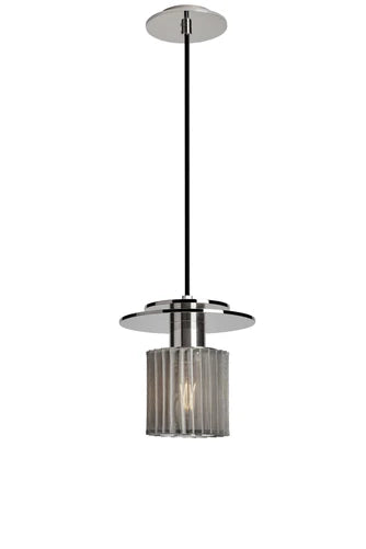 DCW Editions In The Sun Pendant 190 silver Base and silver Shade
