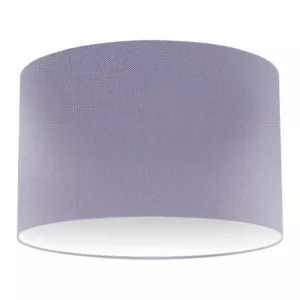 Abat-jour tambour en soie Iris