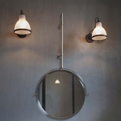 DCW Editions Lampe Gras No.304 bathroom in Polycarbonate over wall mirror