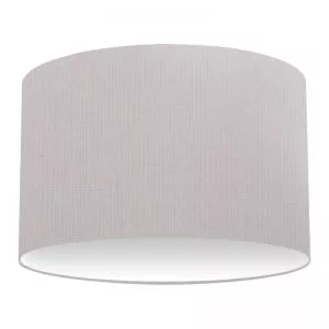 Abat-jour cylindrique en coton violet clair