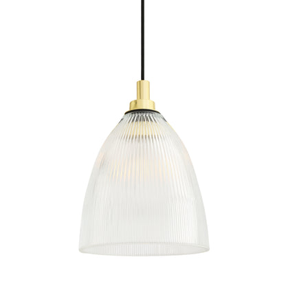 Brooke Prismatic Glass Pendant Light IP65