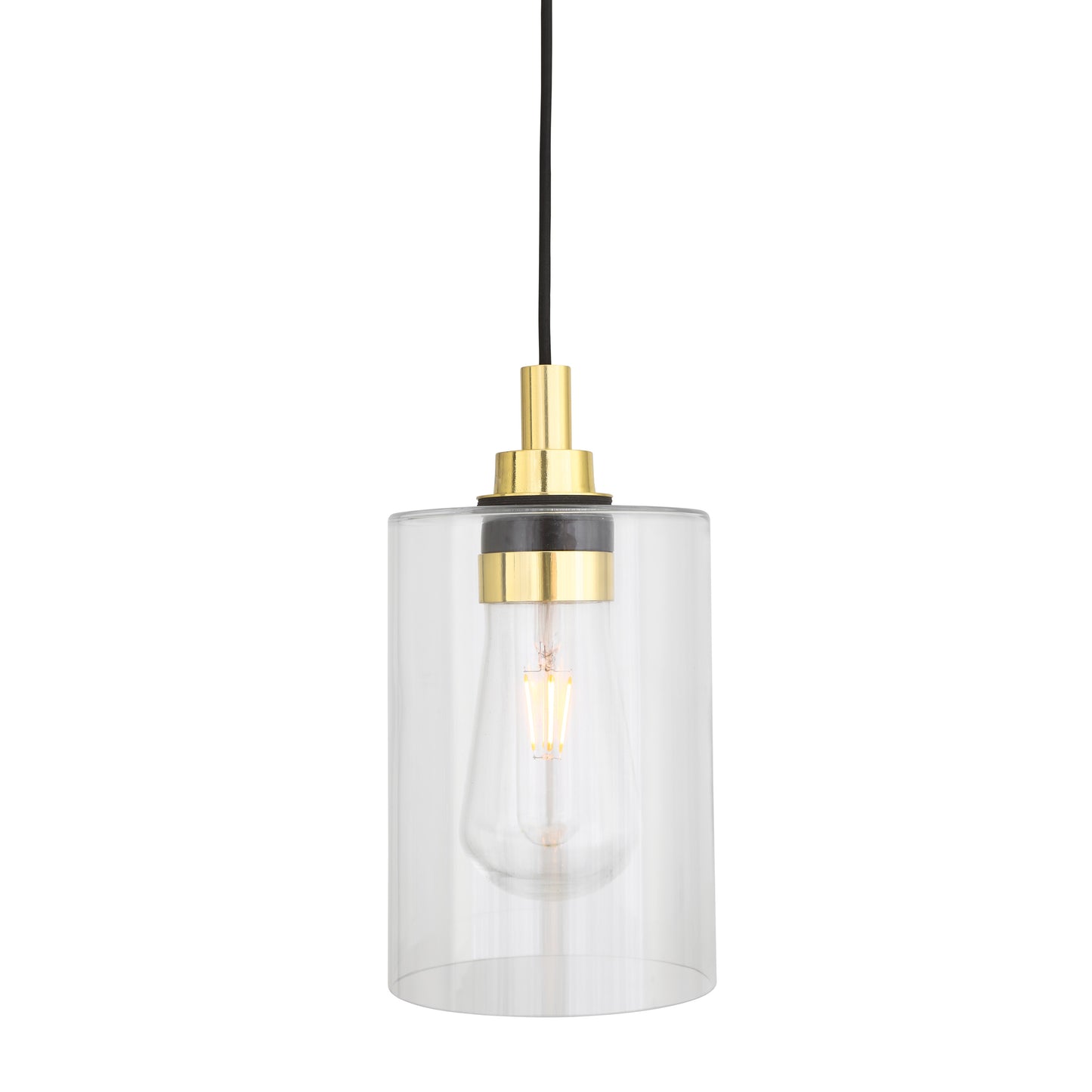 Suspension moderne en verre Calder IP65