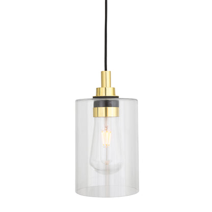Suspension moderne en verre Calder IP65